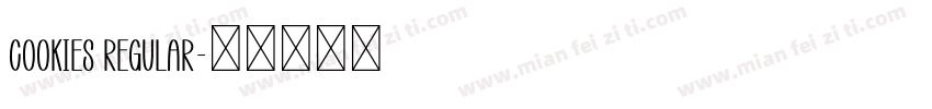 Cookies Regular字体转换